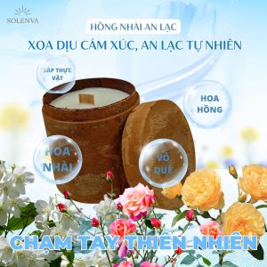 Alternative view of Nến thơm Hồng Nhài An Lạc