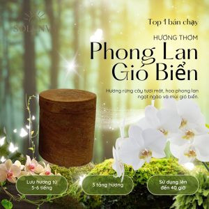 Alternative view of Nến thơm Phong Lan Gió Biển