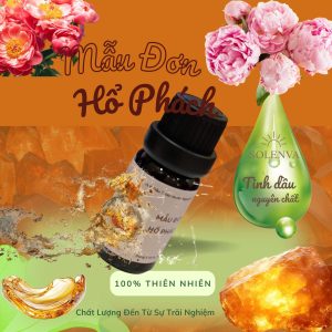 Tinh dầu Mẫu Đơn Hổ Phách