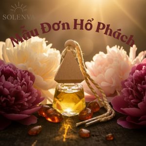 Tinh dầu treo Mẫu Đơn Hổ Phách
